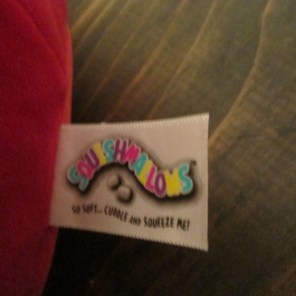 Squishmallows 2019 Paco the Red Parrot 8" KellyToy Soft Plush Stuffed Animal - Picture 3 of 4